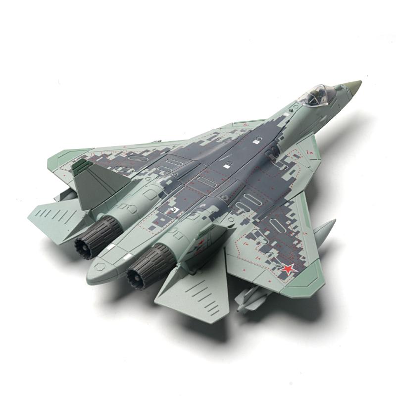 Modern Military Fighter Model Russian Air Force Sukhoi Su-35 Su-57 Assemble Copter Airplane Puzzle Building Block Assembly Toy