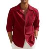 Men’s Casual Cotton Blend Stylish Solid Shirt for Beach, Office & Everyday Wear
