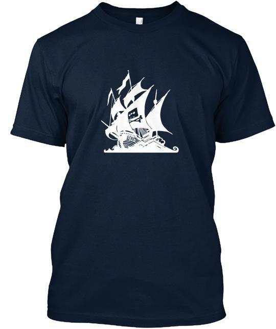Pirate Bay T-Shirt Made in the USA Size S to 5XL S