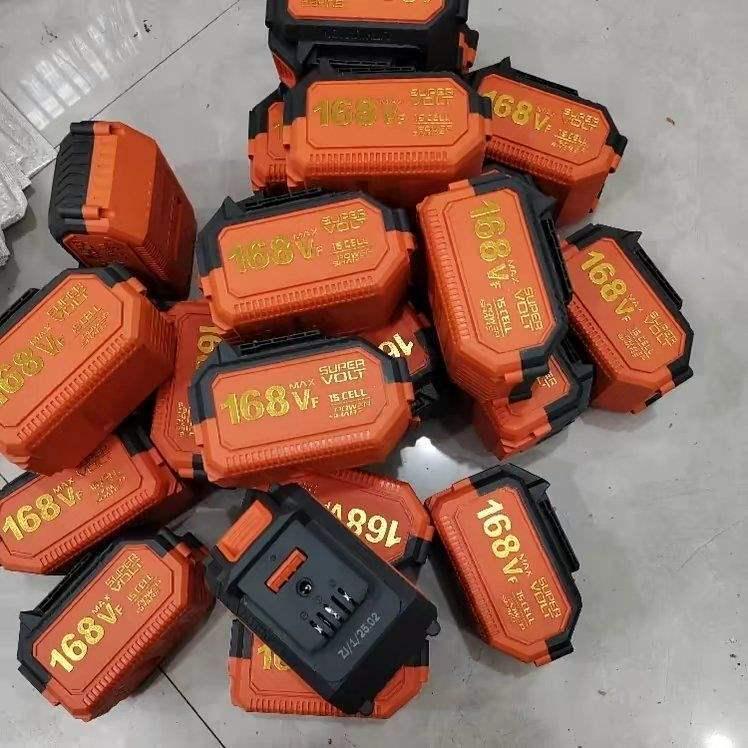 High-Power Two-Speed Brushless Copper Electric Drill & Screwdriver with Rechargeable Lithium Battery