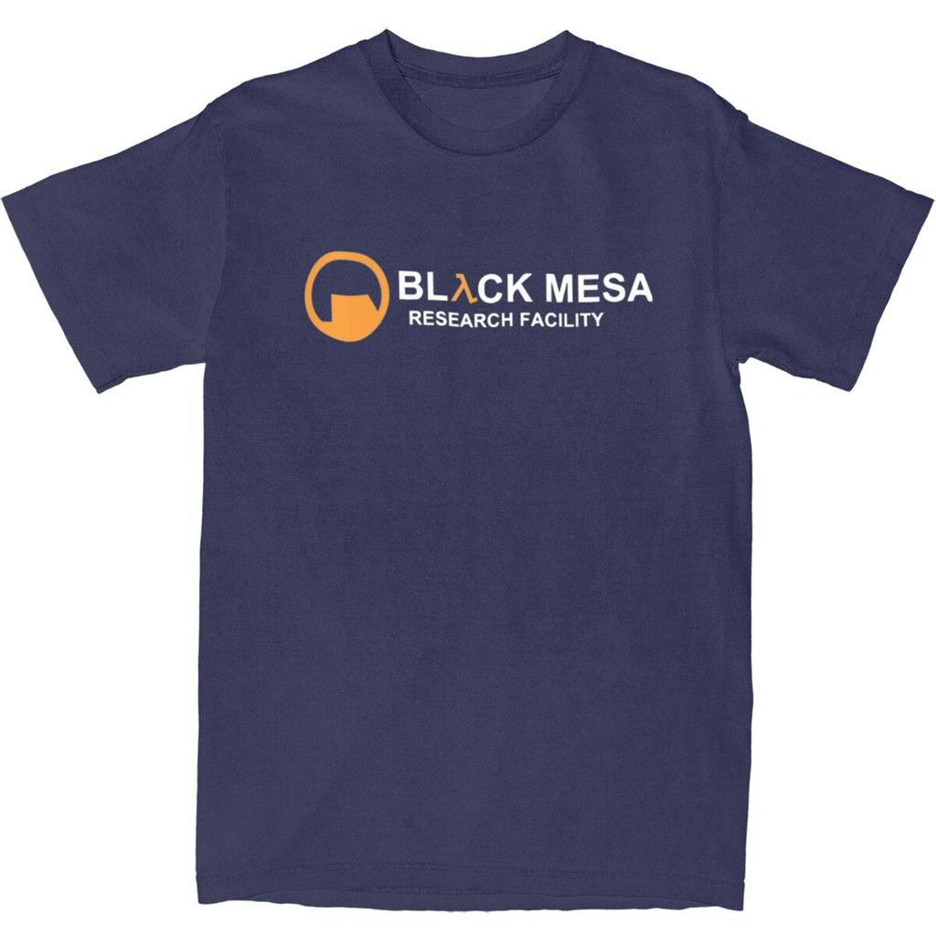 Men T-Shirt BLACK MESA Videogames Halfs Lifes T Shirts Fashion Summer Tee Shirt Vintage Pattern Cotton Tops Gift Idea