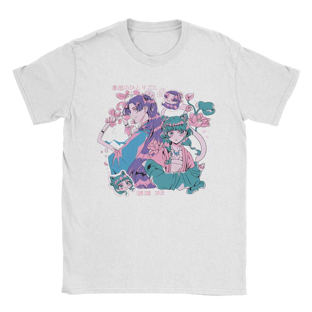 The Apothecary Diaries Maomao And Jinshi Unisex Unisex T Shirt Tee Shirt Round Neck Tshirts Pure Cotton New Arrival Clothing