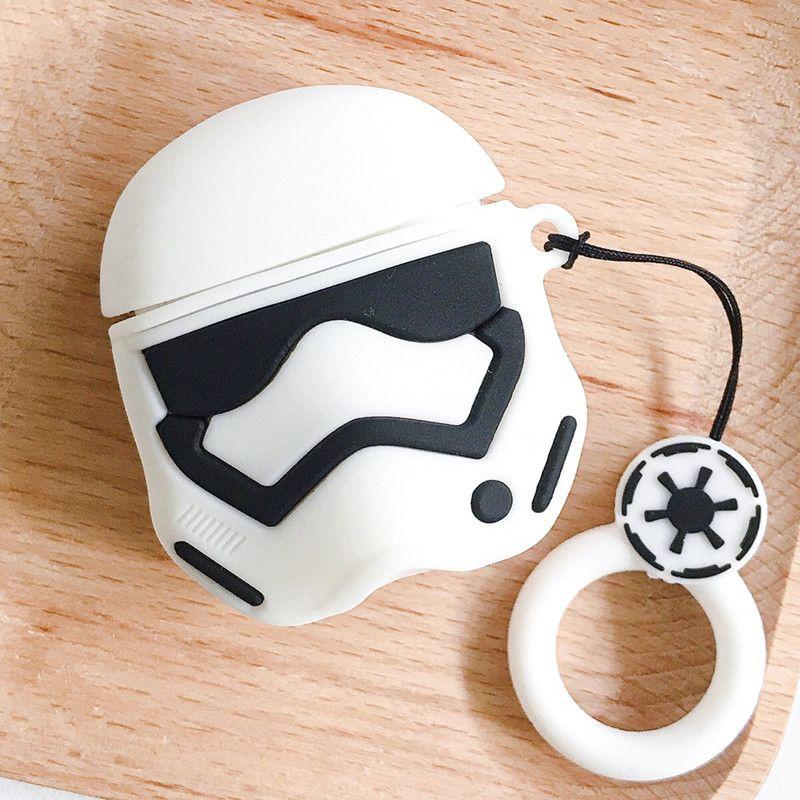 

Apple Star Wars Второе поколение Силиконовый чехол Защитный чехол AirPods 4 Noise Reduction Edition Storm Soldier]