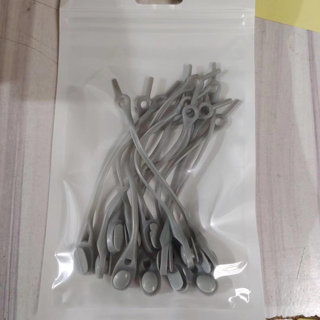 

Эластичные белые туфли с ленивыми шнурками для взрослых и детей — не требуют завязывания, силикон, унисекс. 11cm x 12 pieces