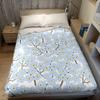 Forget-Me-Not Branch Flannel Blanket Warm Soft Halloween Christmas Couch Warm Cozy Decorative Decor Gift for All Season