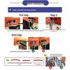 Huimanba Durable Metal Basketball Chain Net