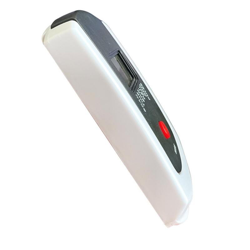 Exercise Equipment Monitor with LCD Workout Data Display, Single Mode Button, ABS Housing, and Attached Cable Leads with End Fittings