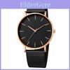 Montre à Quartz Minimaliste pour Homme avec Bracelet en Acier Inoxydable pour un Style Business Casual