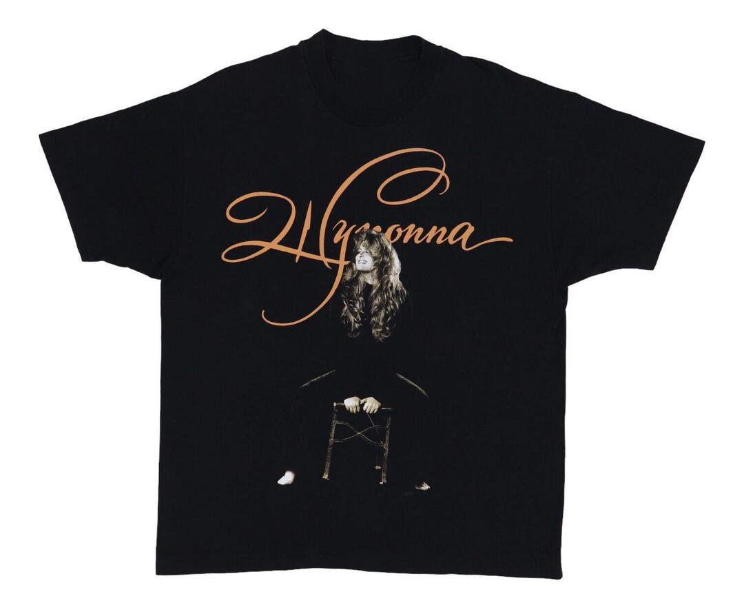 Wynonna Judd Revelations World Tour T Shirt Cotton Black UR371 XXL