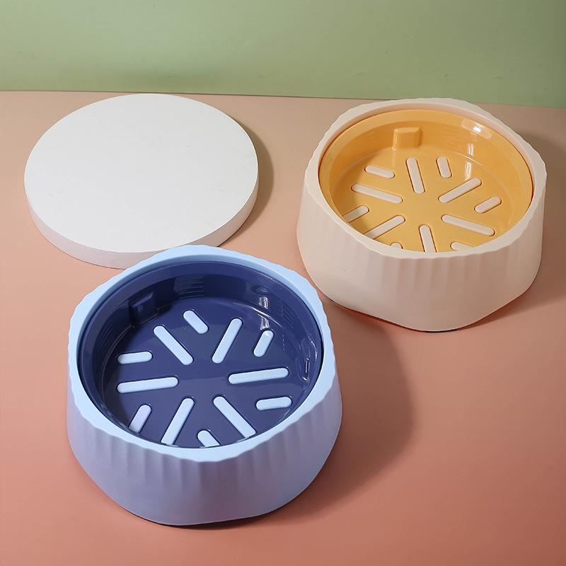 Custom Anti-Tip Non-Slip Slow Feeder Bowl for Dogs and Cats