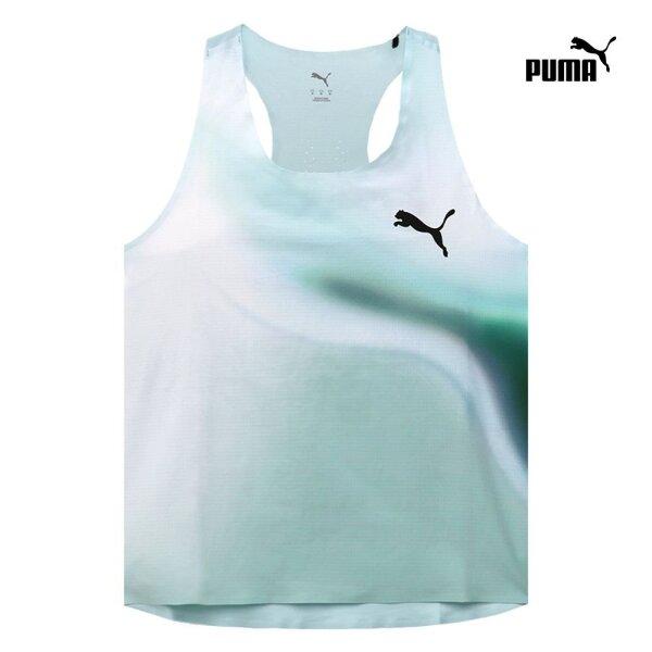 Puma Lightspeed Graphic Singlet Running Shirt
