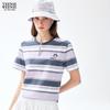 Teenie Weenie Bear Cartoon Stripe Women's T-Shirt