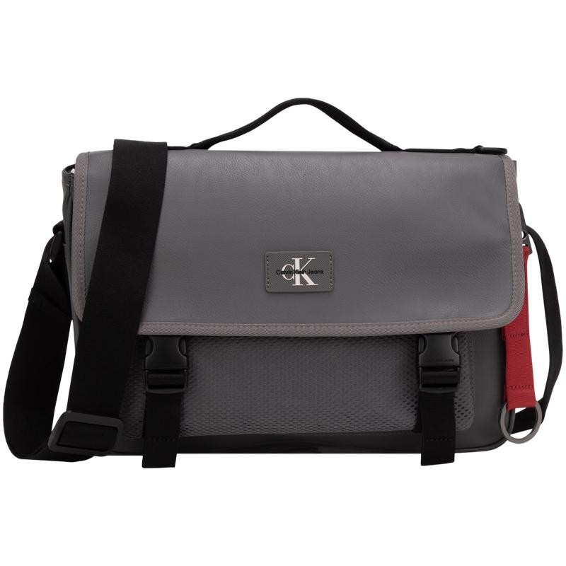 

Новая сумка-мессенджер CALVIN KLEIN из синтетического материала, сумка через плечо, дамская сумочка, мужская, цвет «лунный туман», серый HH4101-066 55.1*22.1*33.0CM