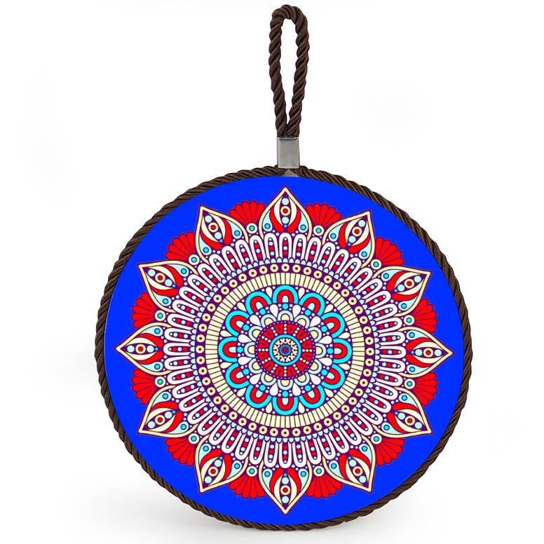 New Chinese Style Daily Dining Placemat Coaster Casserole Bowl Tableware Mat for Kitchen