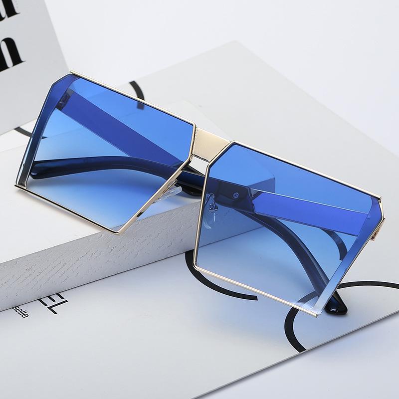 Women's Sunglasses Fashion Square Ocean Sunglasses Street Shoot Sunglasses