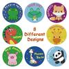100-500Pcs Premium-Quality Reward First-Class Stickers First-Class Motivational Top-Grade Stickers Premium-Quality Roll Youngsters Superior-Grade