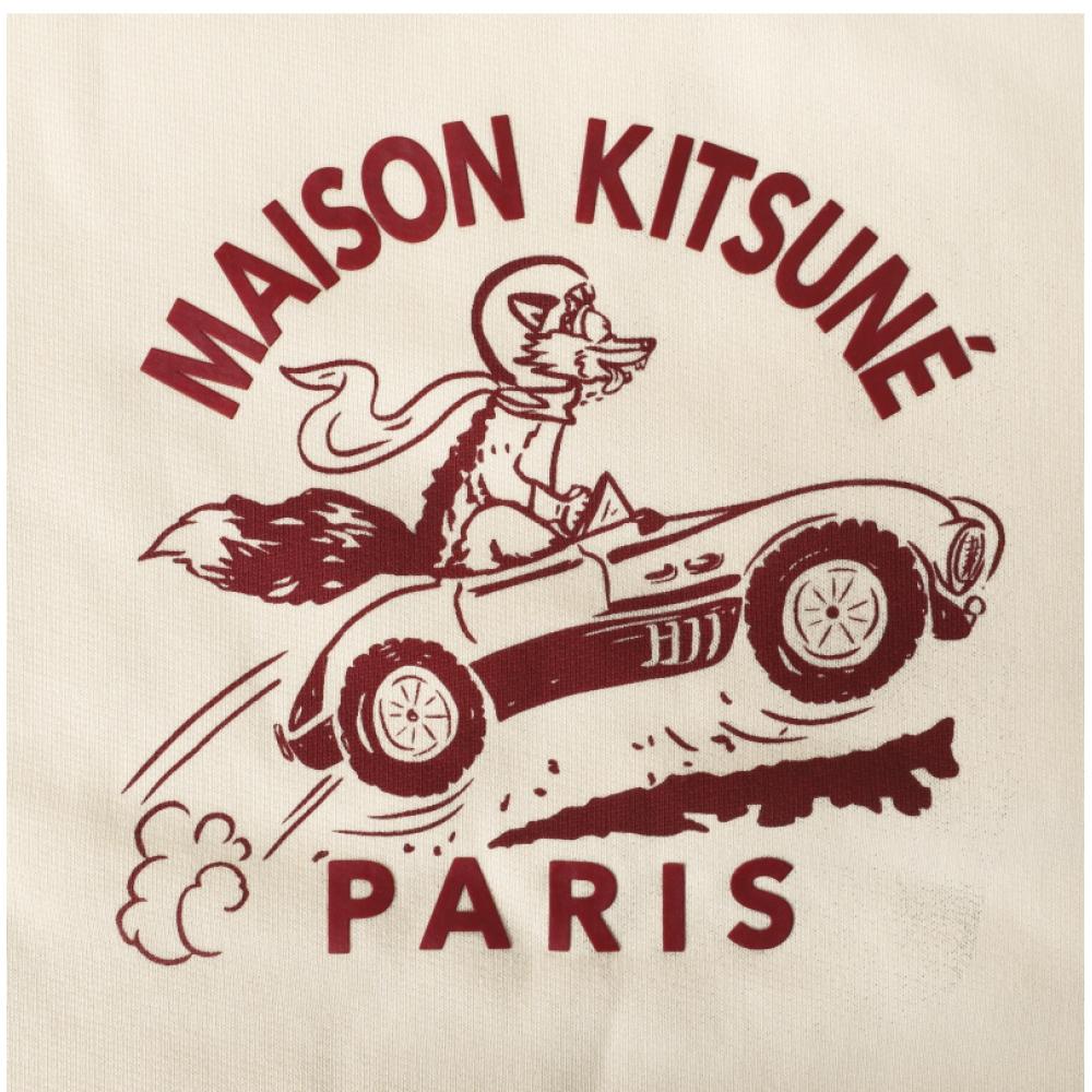 MaiSon KitSune Mw00305km0307 P705 Racing Fox Print Women S SweatShirt