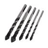 5 Pack (6, 6,,0,2mm) Multi-Material Drill for Tile, Concrete, Brick, Glass, Plastic, Wood Carbide