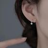 2023 Hot-Selling Luxury 925 Sterling Silver Star Stud Earrings for Women