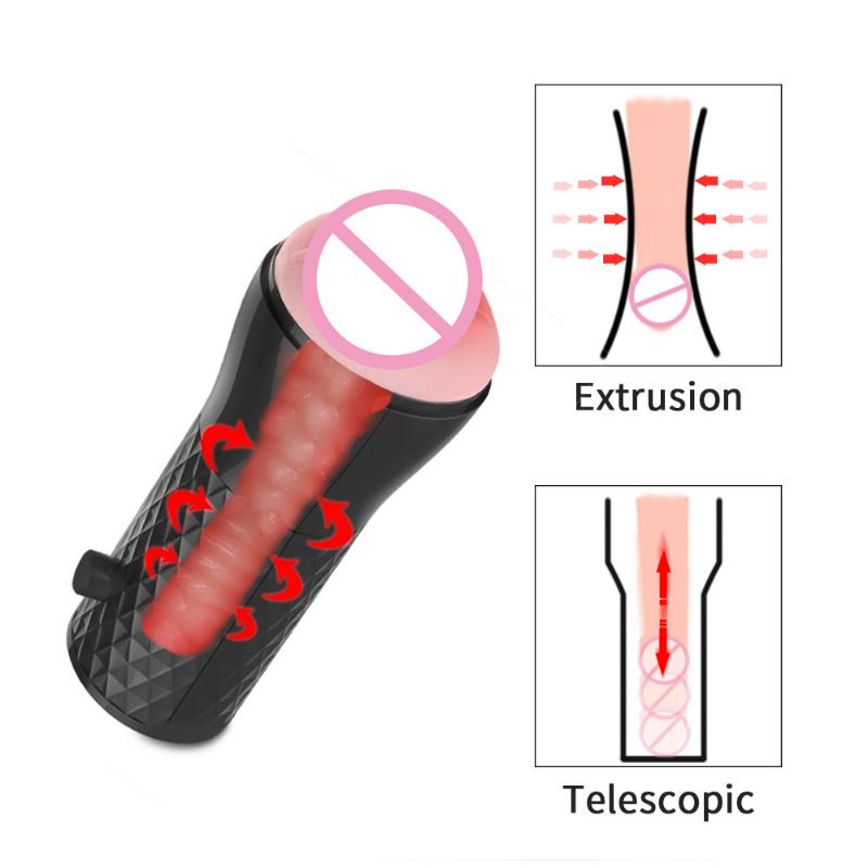 Male Pussys Masturbator Cup Realistic Soft Tight Vagina Pussy Silicone Waterproof Massager Adults Sex Toys Product For Men