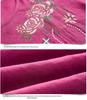 Summer Two-Piece Set for Middle-Aged and Elderly Women - T-Shirt and 9-Point Pants