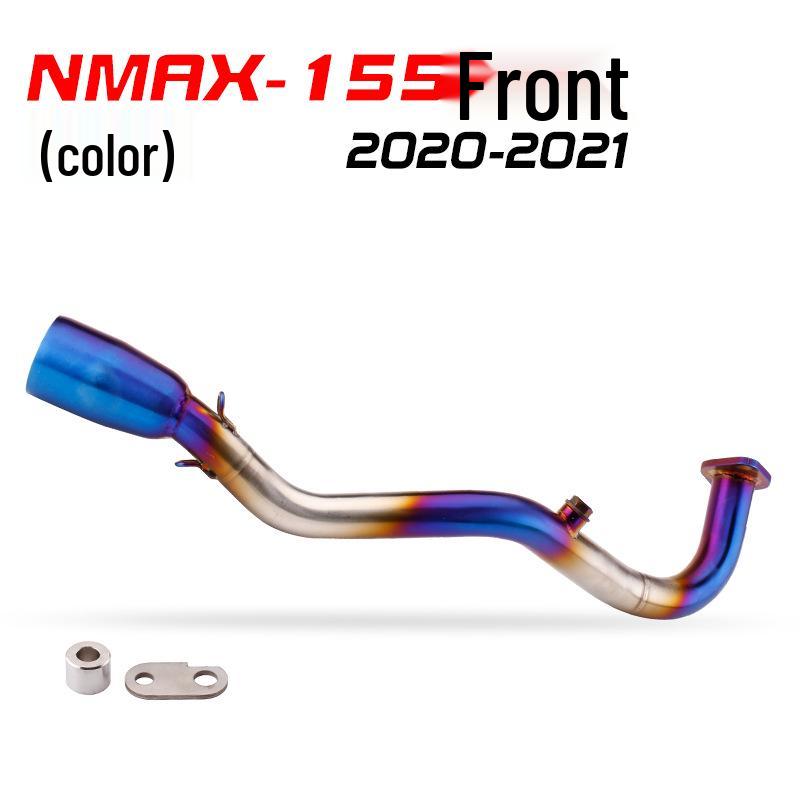 NMAX-155 Scooter Stainless Steel Blue Front & Carbon Fiber Tail Mod Kit