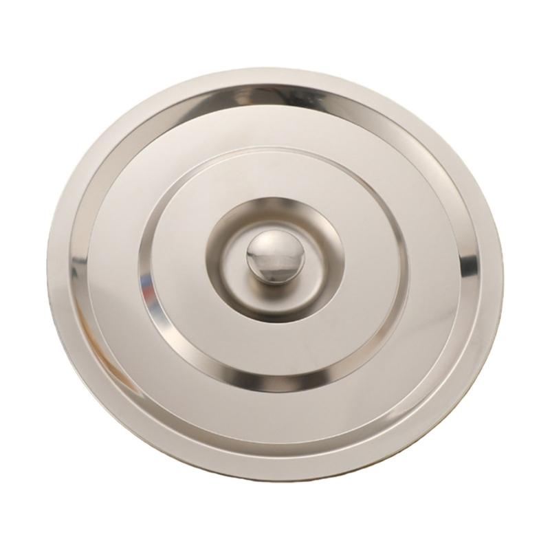 Stainless Steels Frying Pan Cover for Pots Woks Sustainable Kitchen Essential Restaurant Tool Cookware Cover