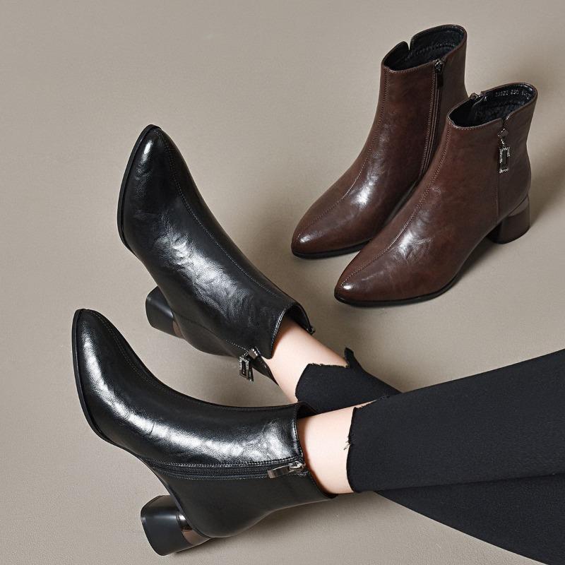 Fashion Boots Leather Boots Short Boots