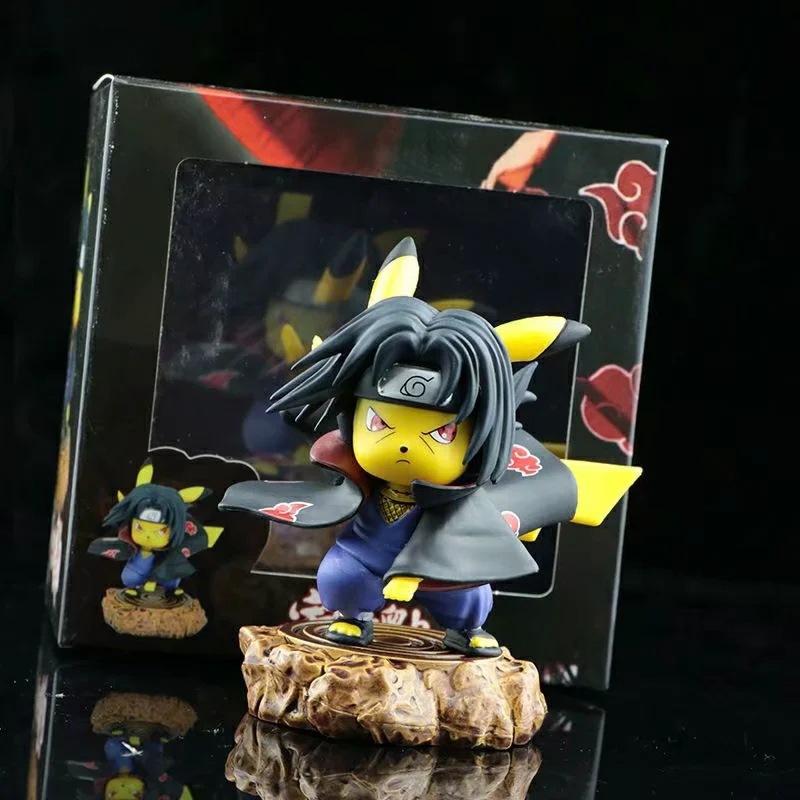Coldplay anime, Hokage COS Uchibo ferret, Pikachu, statue, standing Q version doll, boxed figure.