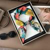 Korean Style High-End Printed Silk Scarf - Versatile Fashion Accessory