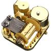 18 Note Musical Mechanism Movement for DIY Music Box, Ode To Joy, Golden Clockwork Music Movement