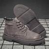 Fashion Winter 42-43 School Shoes Man High Shoes Men Boots Sneakers Sport Snaeker Bascket Luxury Brand Shors Industrial Sewing