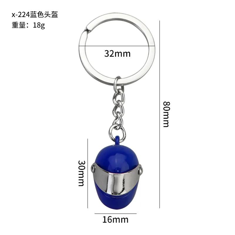 Creative Moto 3D Simulation Keyring Pendant Motorcycle Hobby Metal Stainless Steel Keychain Backpack Pendant Key Ring Chain Gift