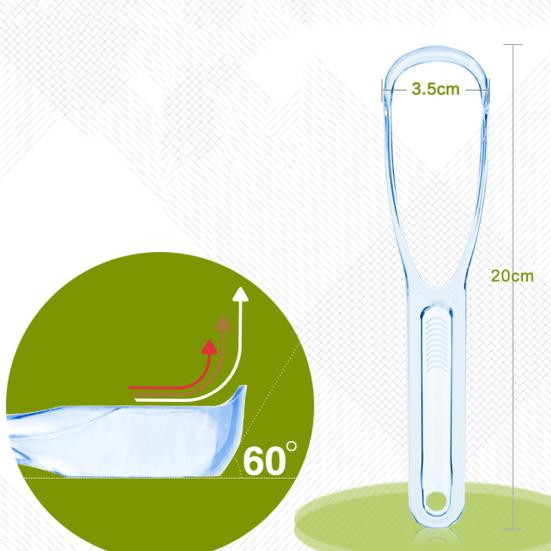 Mode Zungenreiniger Schaber Mundgeruch entfernen Oral Dental Care