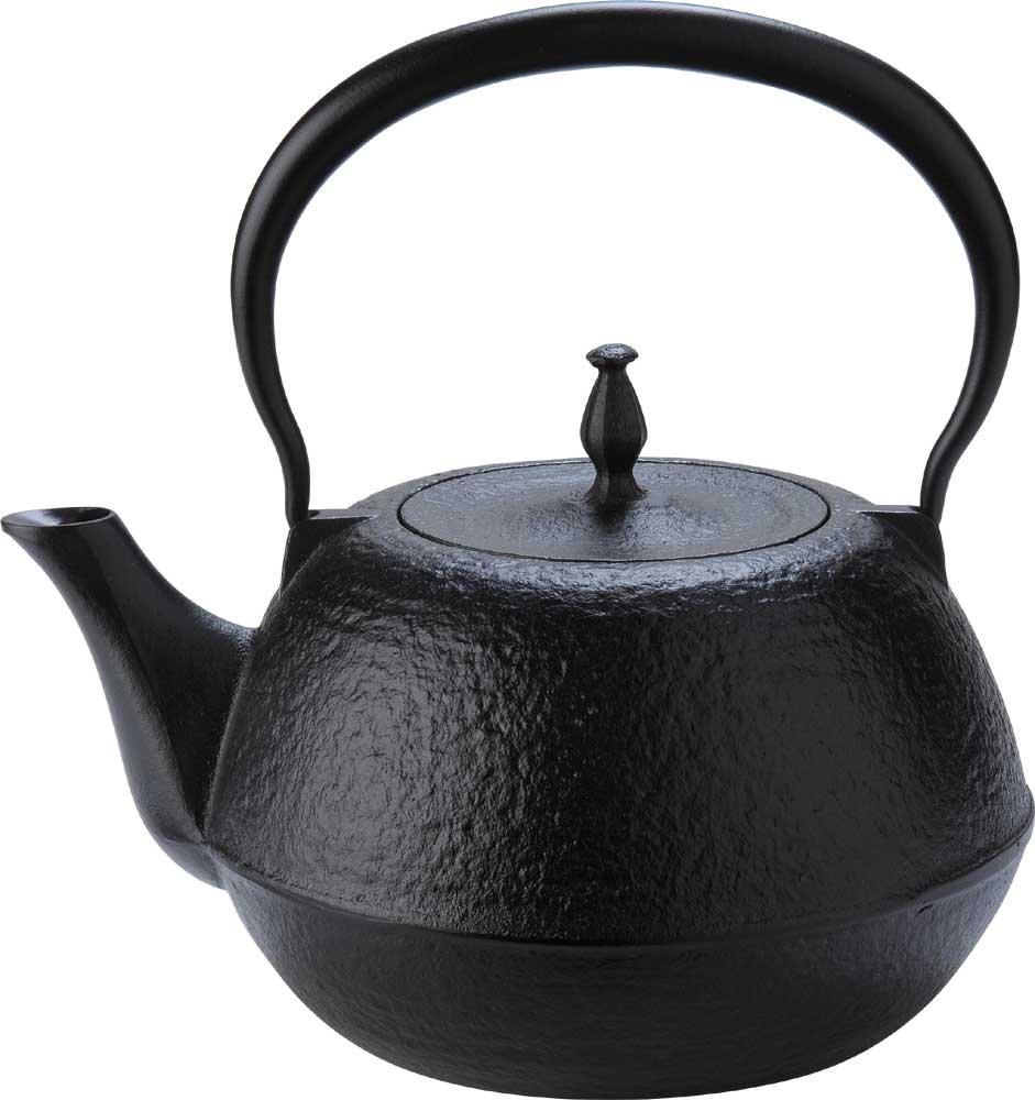 [Japanese Quality Traditional Craftsmanship Nanbu Ironware Iron Kettle 1.2L Black]