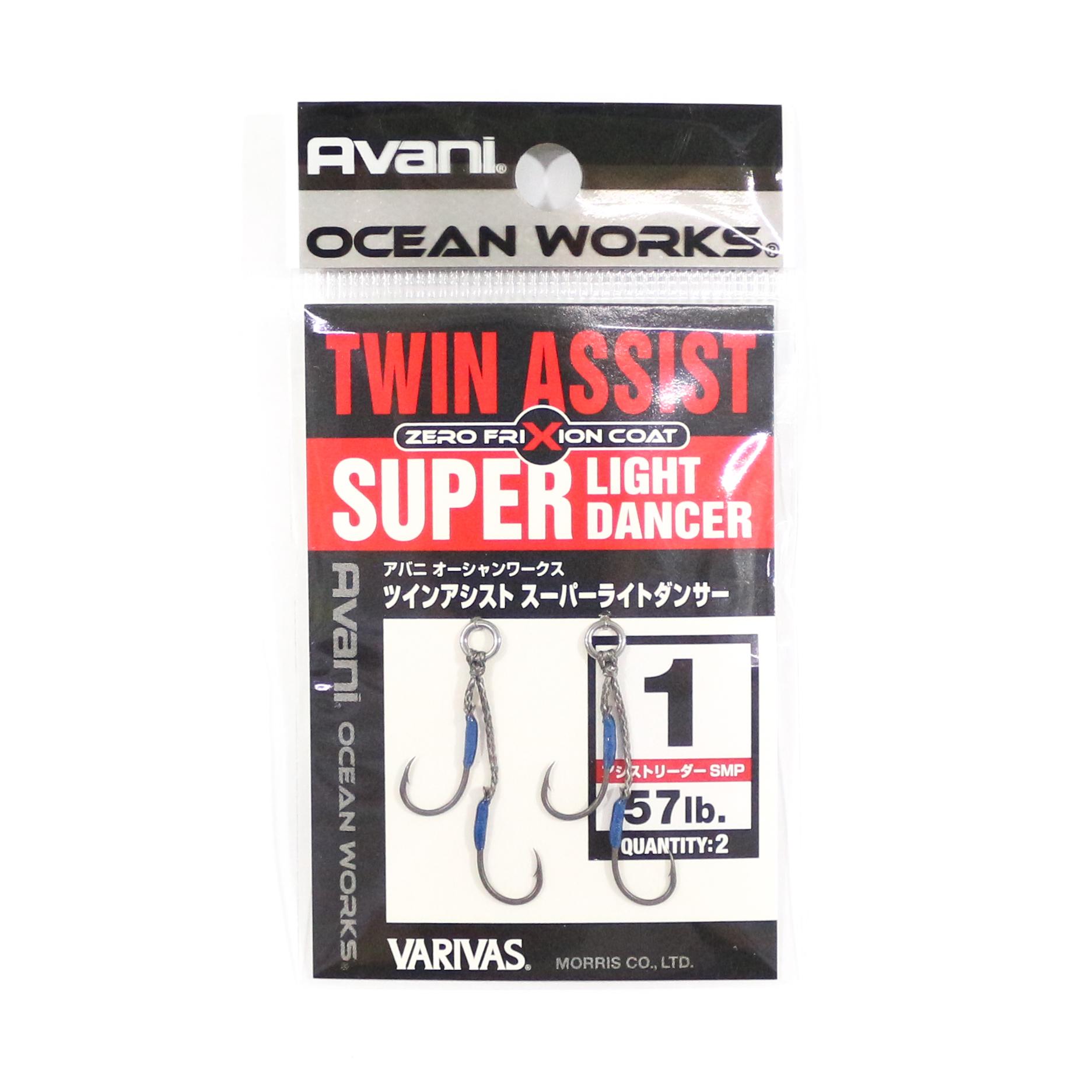 

Крючок Varivas AH-79 Ocean Works Super Light Dancer Twin Assist Размер 1 (4728)