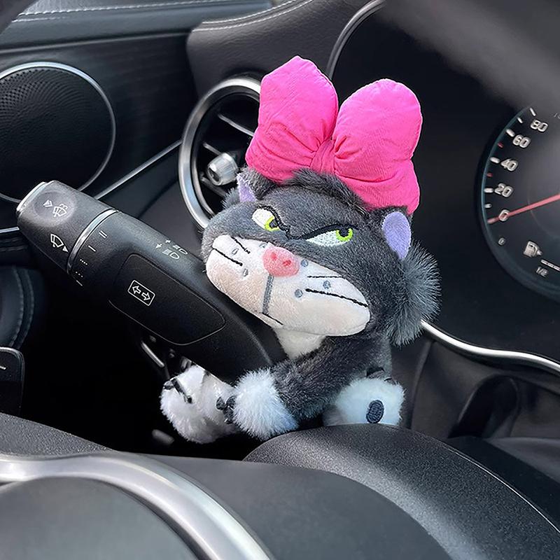 Kreative Niedliche Cartoon Katze Auto Dekoration Scheibenwischer Blinker Plüsch Dekoration Ornamente