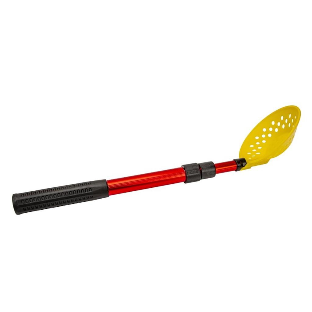 Ice Fishing Scooper for Scooping Out Ice Ice Fishing Scoop Skimmer with Robust Long Handle Adjustable Ice Fishing Scoop