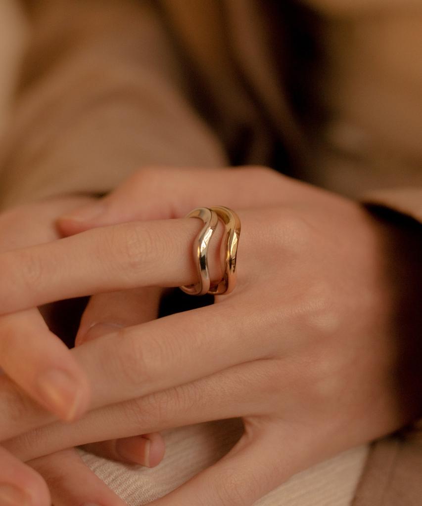 Novice Tokyo Stack Ring Set 2 Sets / Mix
