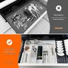 Retractable Kitchen Desktop Drawer for Organizing Cutlery and Utensils