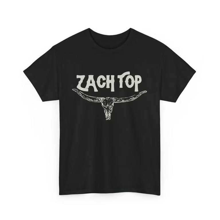 26 NEW Collection Zach Top Country Music Tour 2025 Gift For Fan T-Shirt TMB4656 Unisex T-Shirt XL