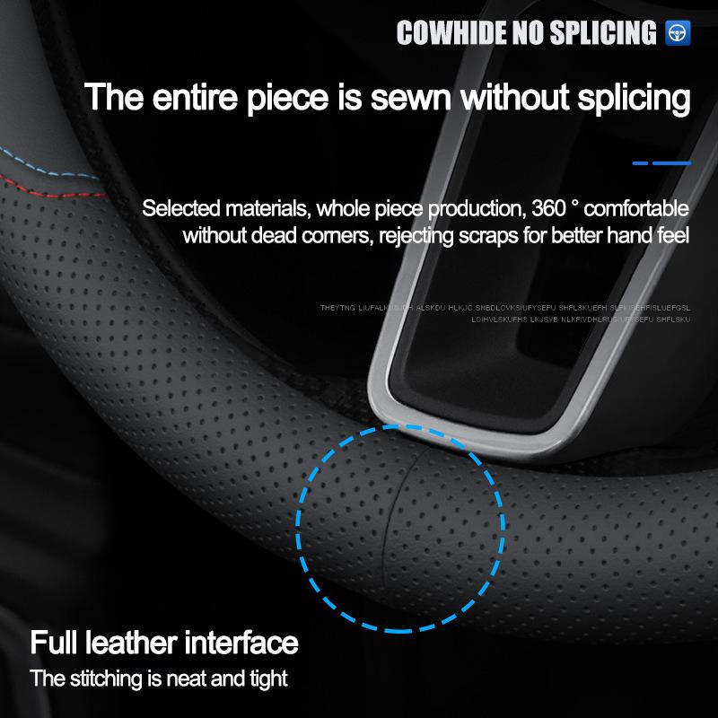 Car Steering Wheel Cover for Geely Geometry A C E A Pro Geometry G6 M6 2026 2026 2026 2026 Auto Braid On Steeing-wheel Wrap