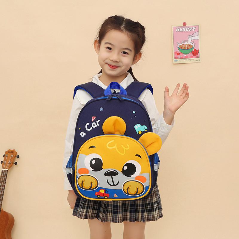 Modischer Kinderrucksack aus Oxford-Stoff mit großer Kapazität und süßem Hasendruck