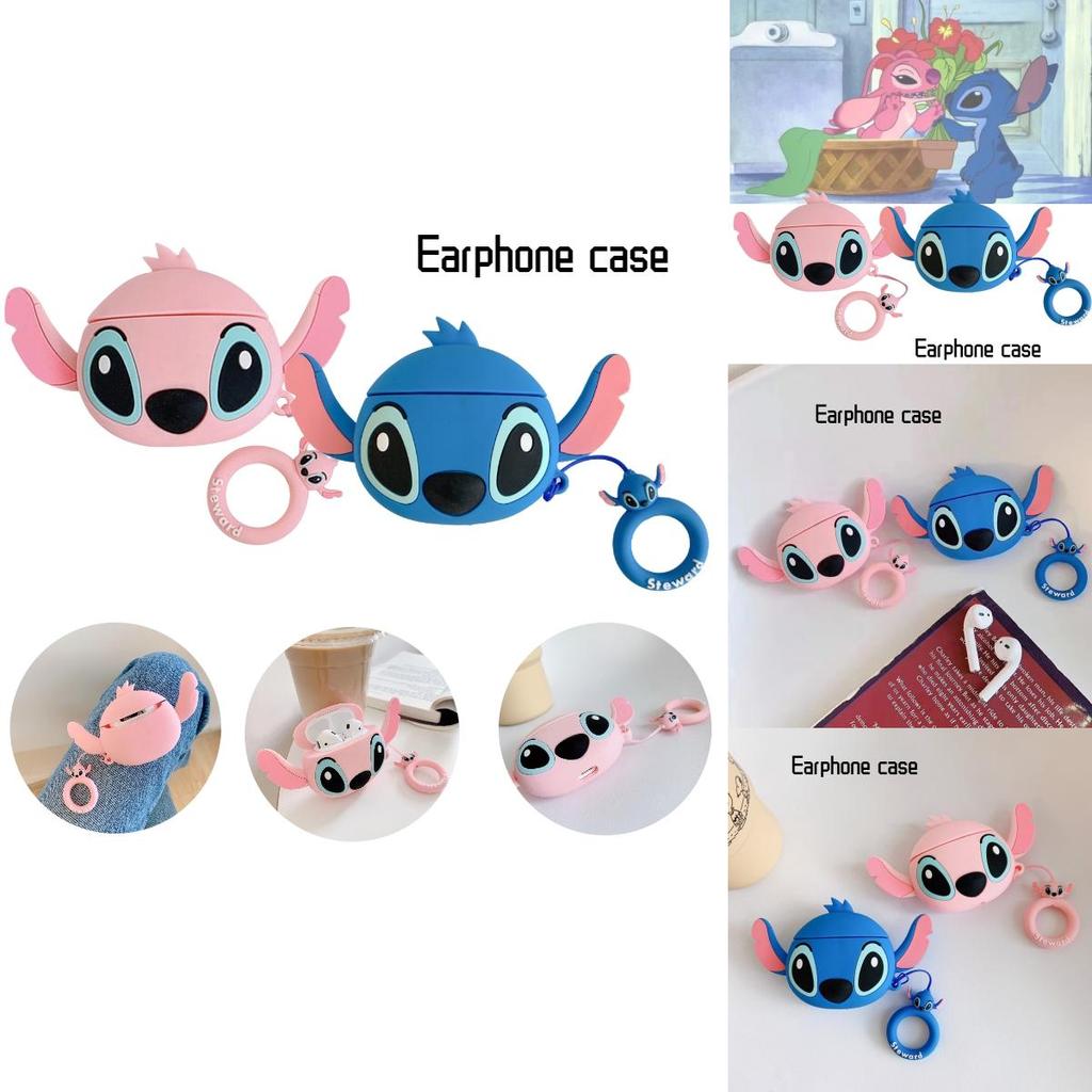 Cartoon Silicone Protective Case For Airpods I9/i11/i12/inpods12 Anti-drop And Portable