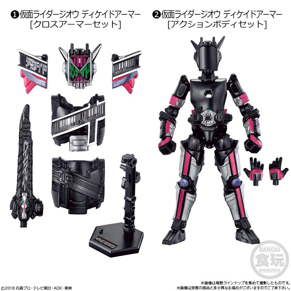 Shodo Kamen Rider RIDE5 Candy and gum Rider Zi-O (12 pieces) (Kamen Zi-O)