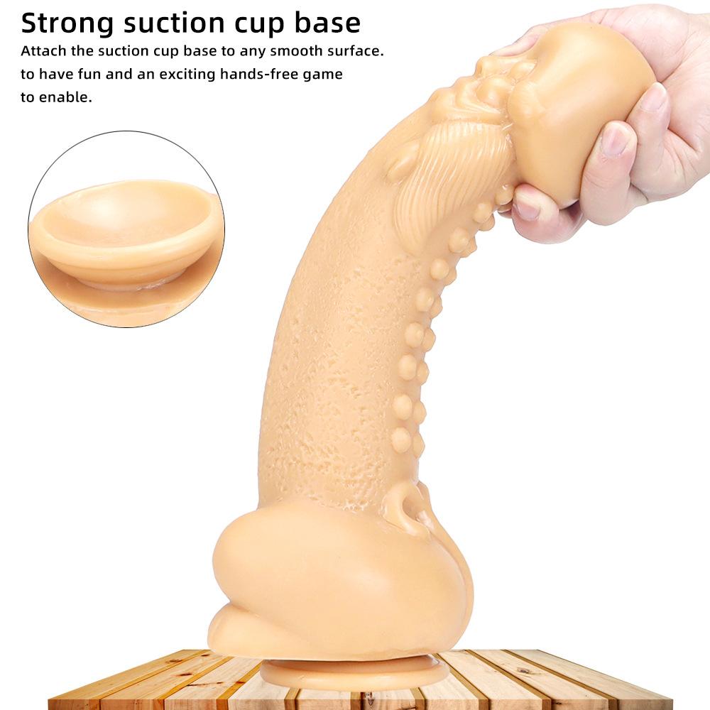 30 cm XXL grand gode pour Plug Anal Fisting adulte jouet sexuel pénis Animal BDSM Femdom monstre gode chasteté sous ventouse