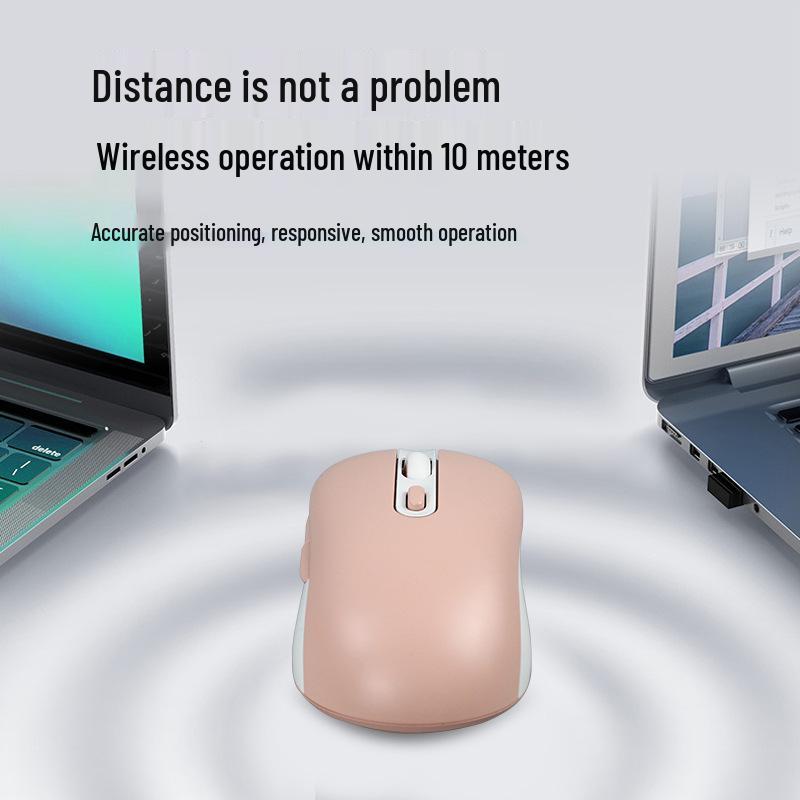 Cross-Border Bluetooth Dual-Mode Silent Mouse with Customizable Type-C for Laptop