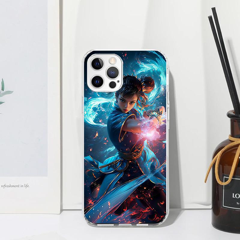Game S-Street F-FighterS Phone Case For Iphone 17 Air 16 15 Plus 16E 14 Pro Max 13 Mini 12 11 7 8 SE Fundas Soft Back Cover 17 A