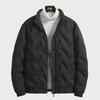 Men's Lightweight Down Jacket - New Autumn/Winter Style, White Duck Down, Casual Short Stand Collar.