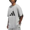 Adidas Loose Fit Round Neck Short Sleeve Basketball Jersey Unisex tops KB7558